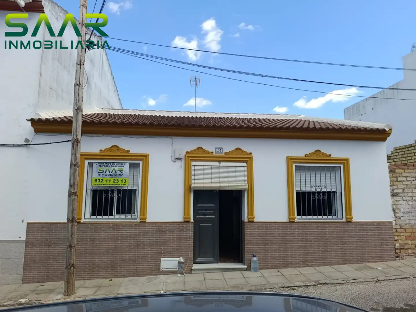 Vista exterior de Casa o chalet en venta en Castilblanco de los Arroyos con Aire acondicionado