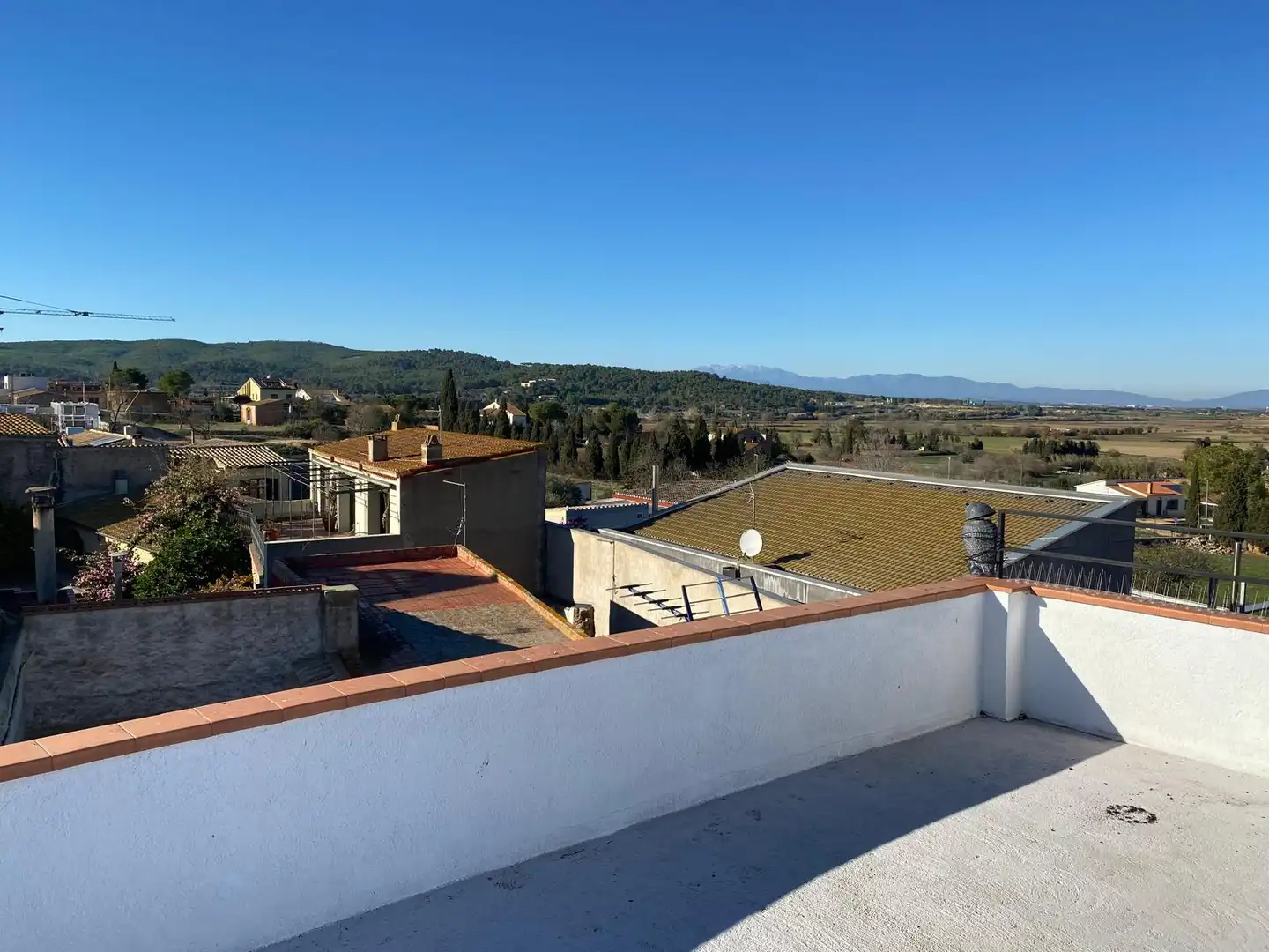 Terrace of Country homes for rent in Albons  with Air Conditioner, Heating and Private garden