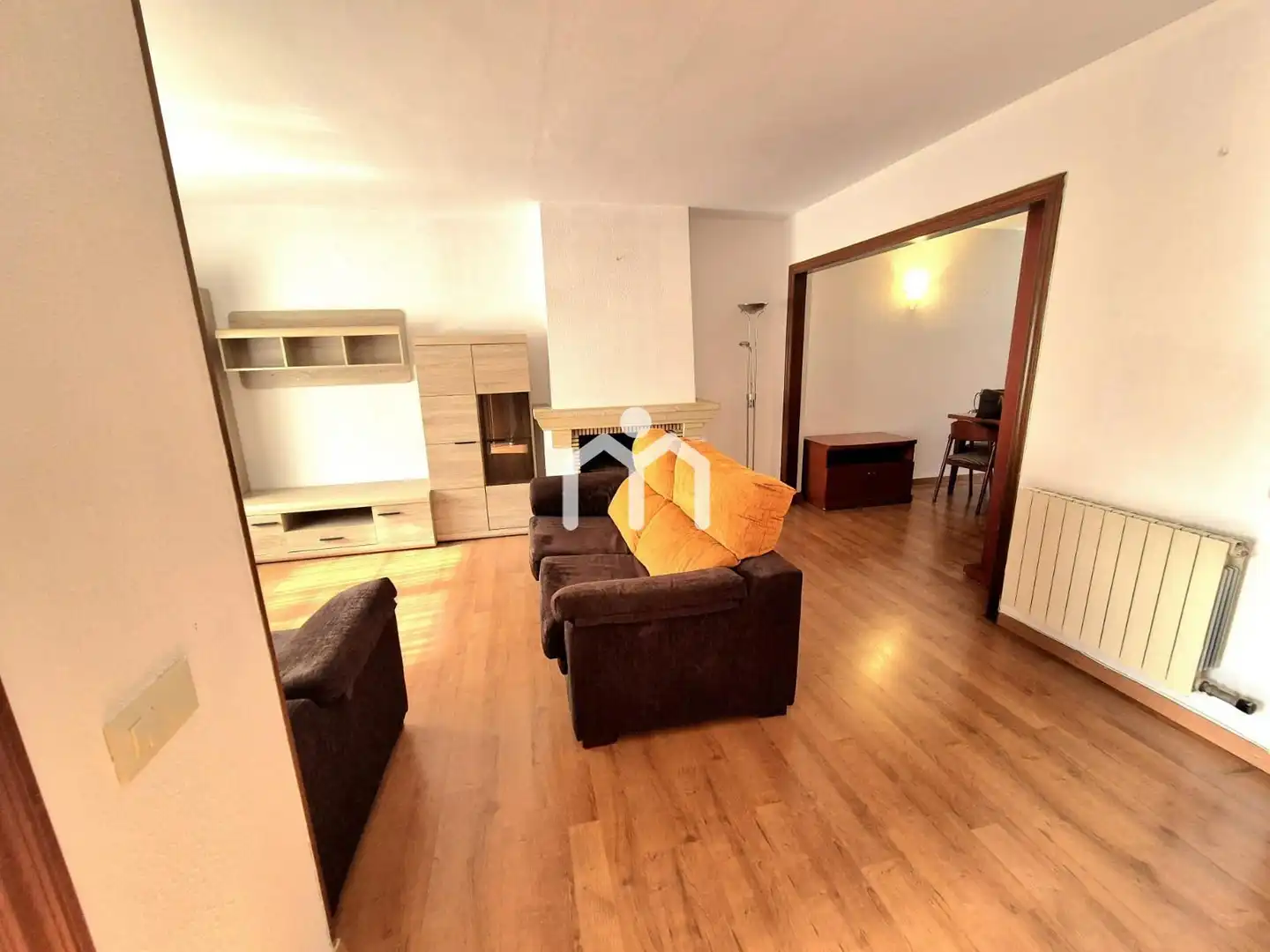 Sala de estar de Casa adosada en venta en Premià de Dalt con Calefacción, Parquet y Terraza