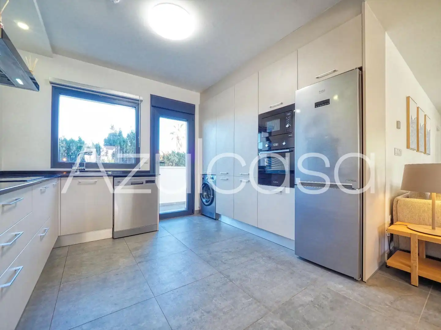 Cocina de Casa o chalet en venta en Sant Joan d'Alacant con Aire acondicionado, Terraza y Piscina