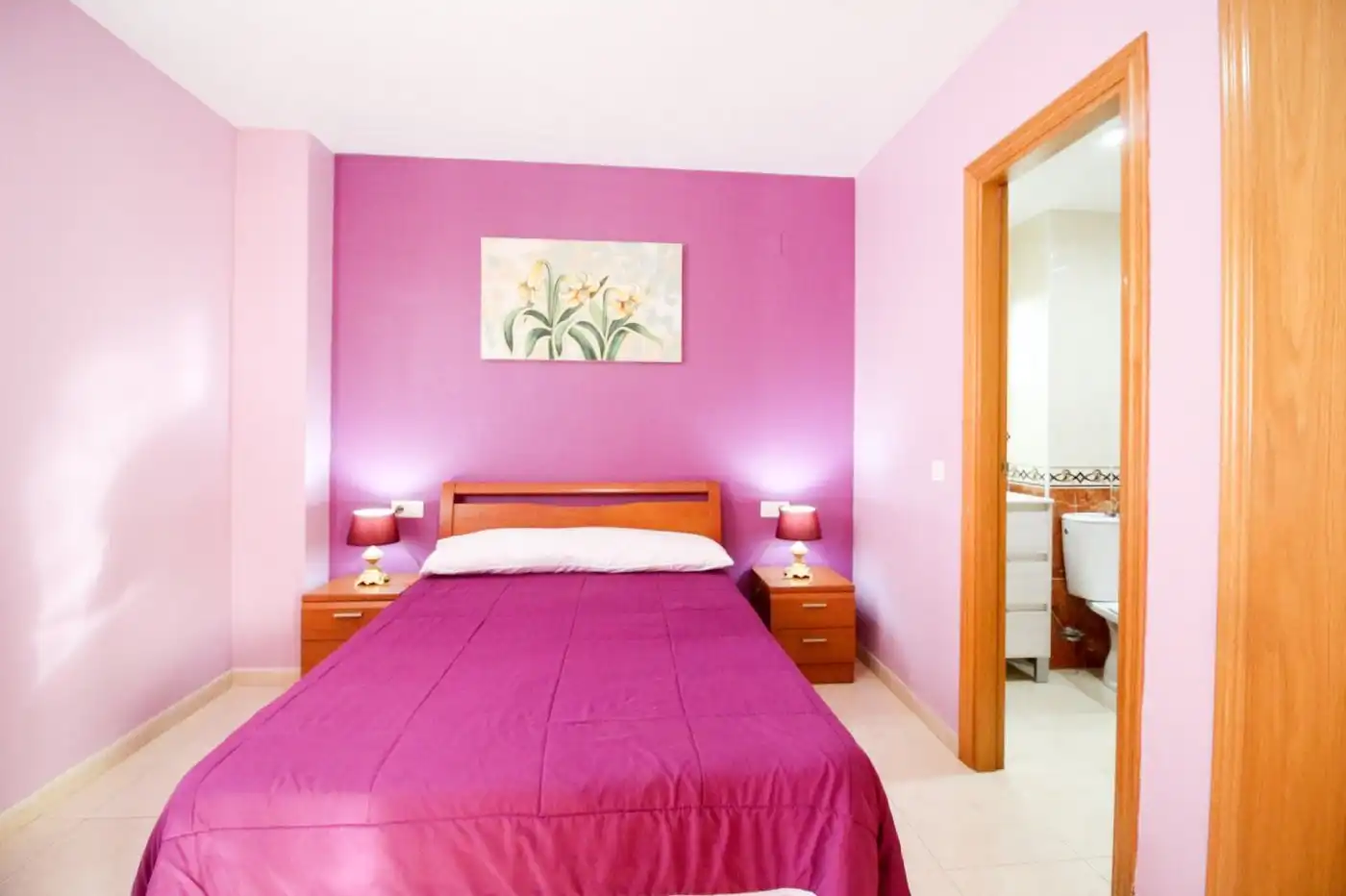 Dormitori de Apartament en venda en Oropesa del Mar / Orpesa amb Terrassa, Moblat i Piscina comunitària