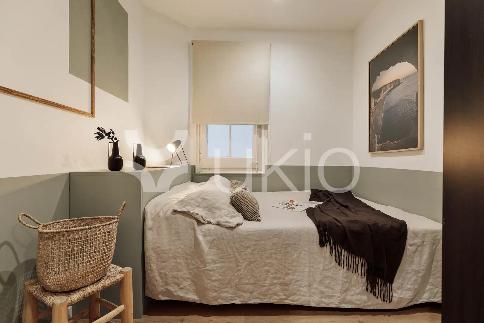 Bedroom of Apartments for rent in Barcelona  with Air Conditioner, Heating and Furnished