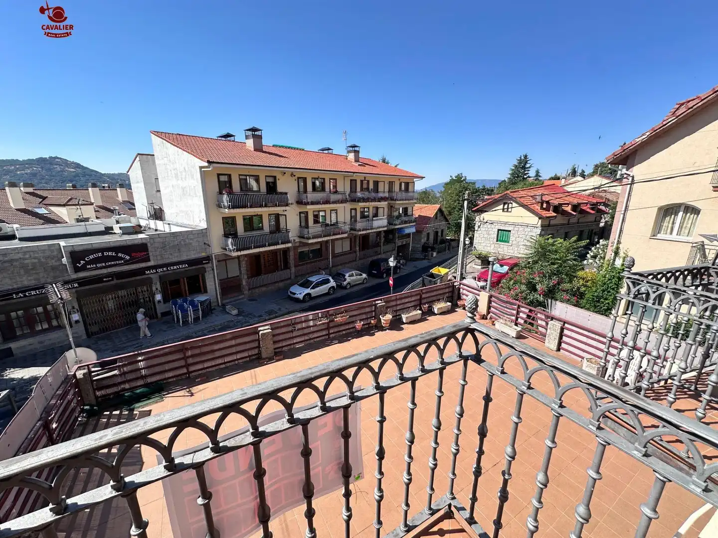 Vista exterior de Casa adosada en venta en Cercedilla con Calefacción, Terraza y Balcón