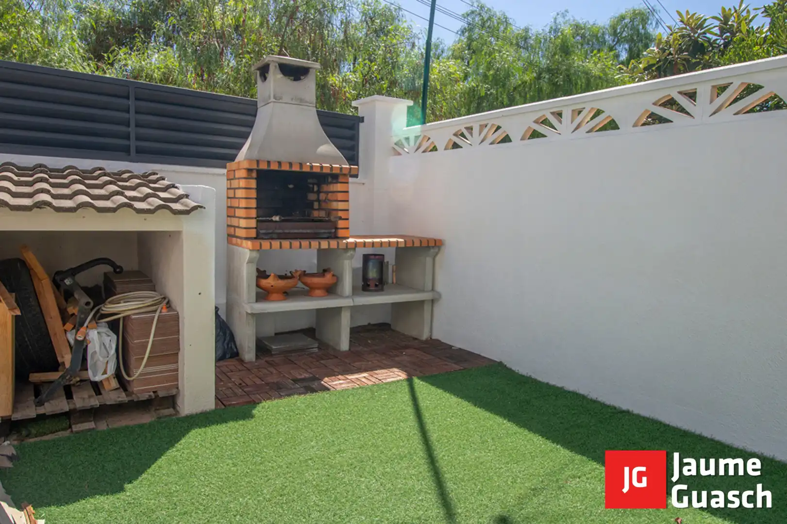 Terrace of Detached homes for sale in La Pobla de Montornès    with Heating, Private garden and Parquet flooring