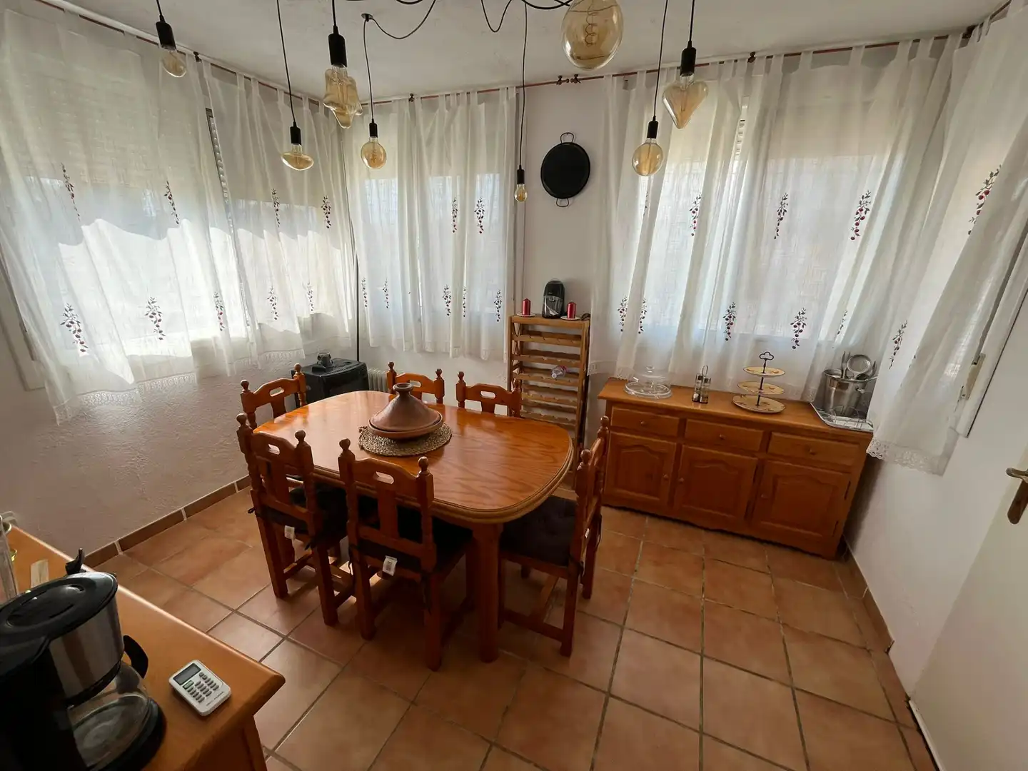 Comedor de Casa o chalet en venta en L'Ametlla de Mar  con Aire acondicionado, Jardín privado y Terraza
