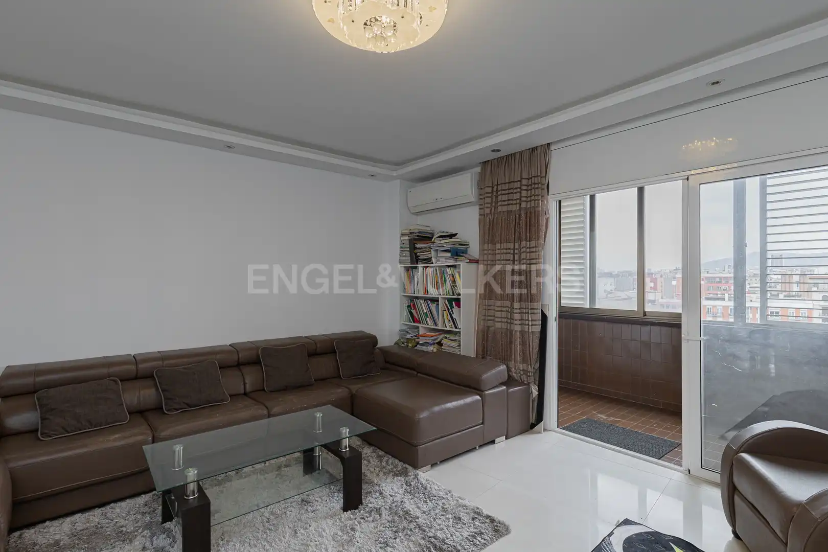 Sala de estar de Piso en venta en  Barcelona Capital con Aire acondicionado, Calefacción y Terraza
