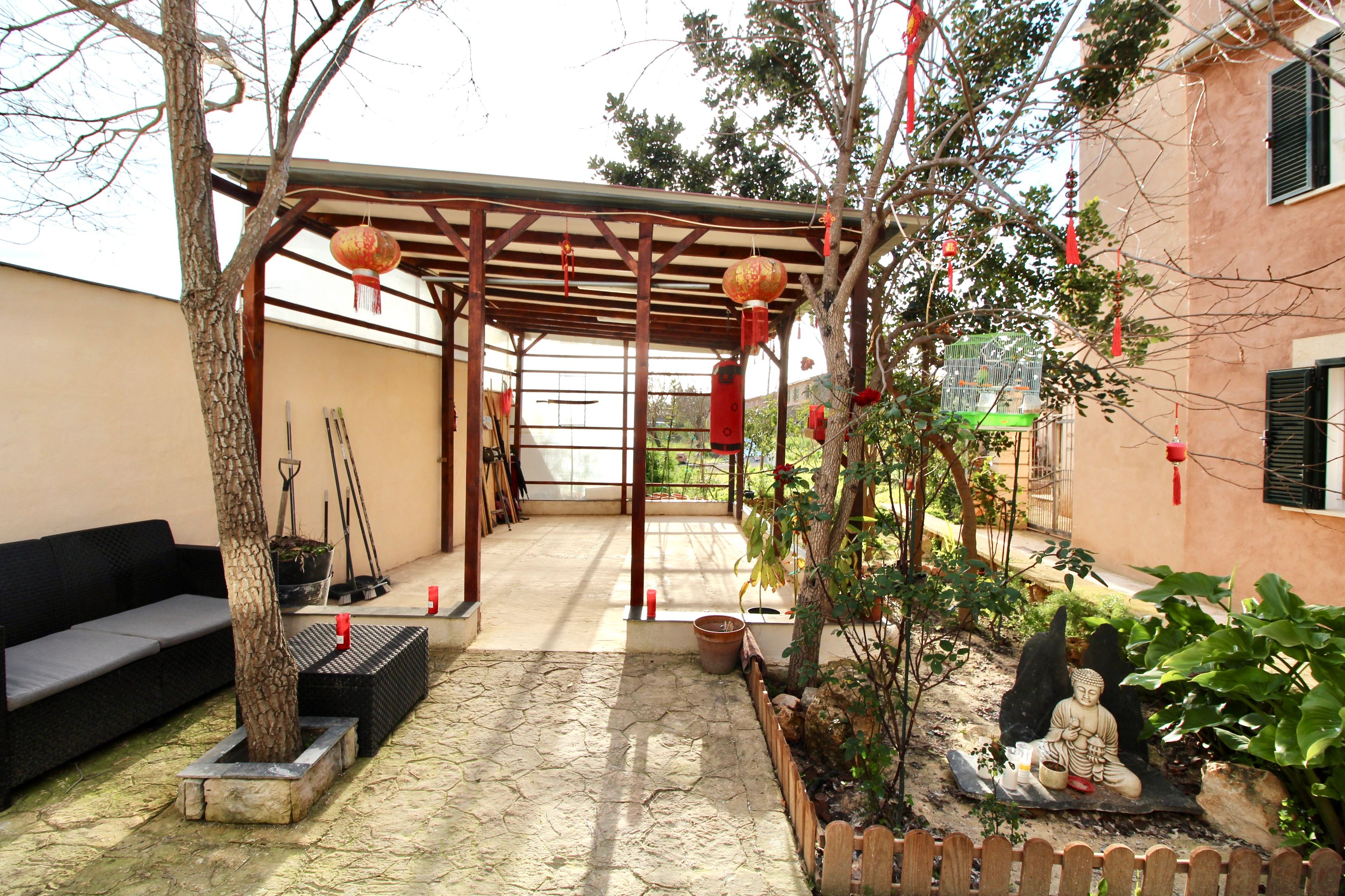 Terrassa de Finca rústica en venda en Santa María del Camí amb Parquet i Terrassa