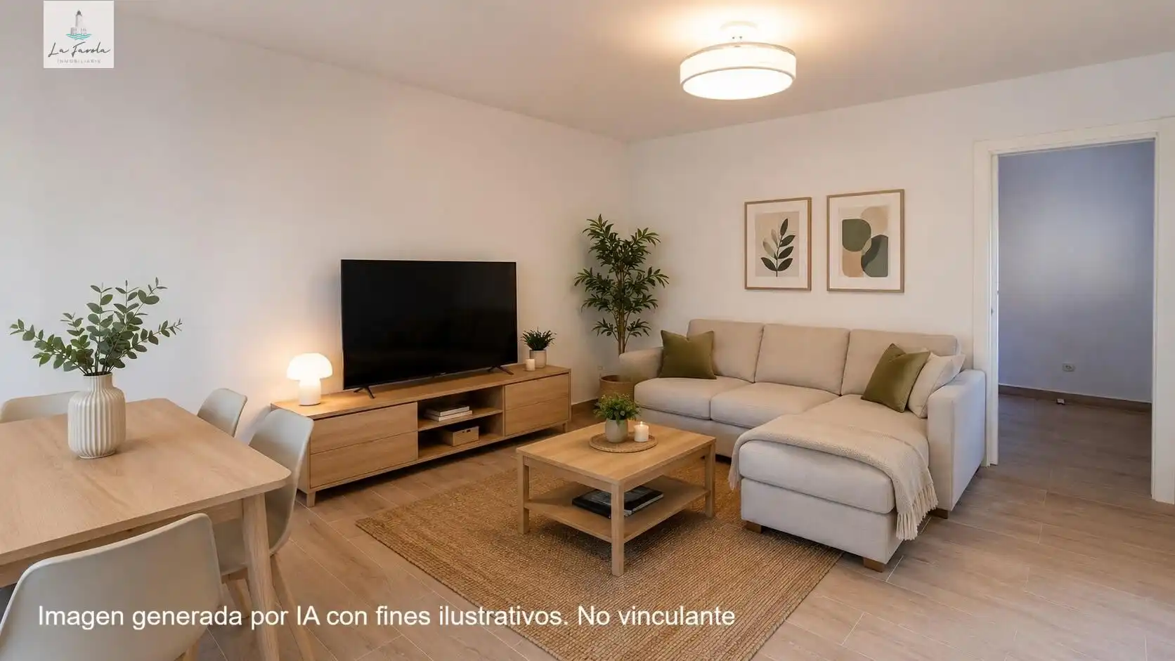 Sala de estar de Piso de alquiler en Málaga con Jardín privado y Terraza