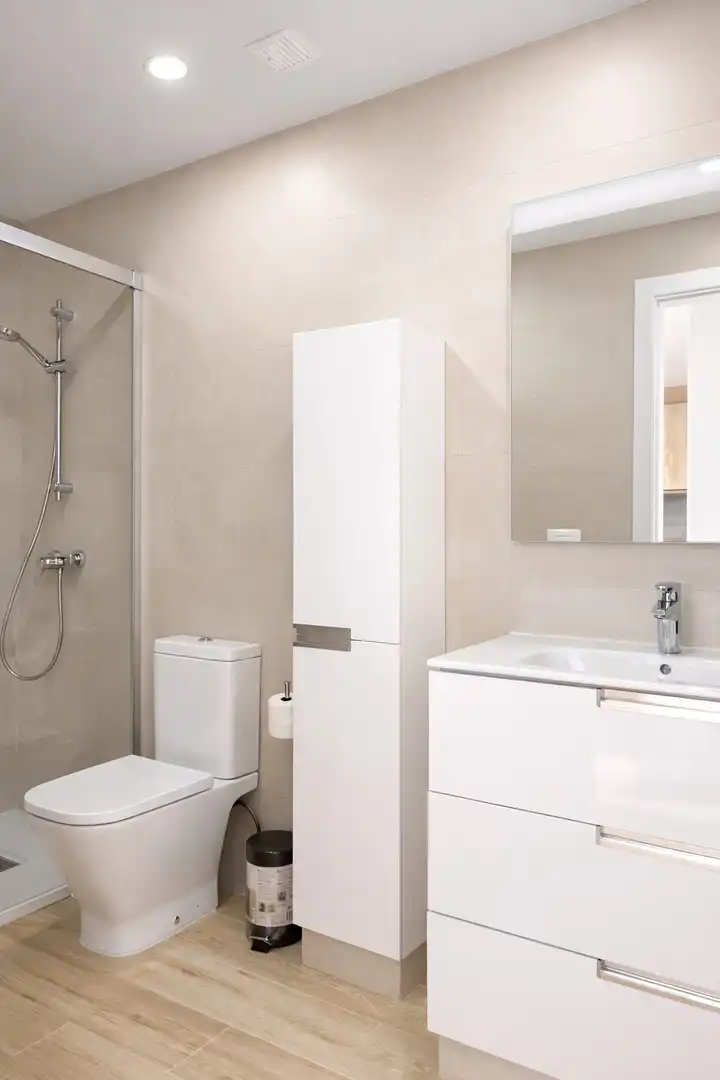 Bany de Pis de lloguer en Santiago del Teide amb Terrassa, Moblat i Balcó