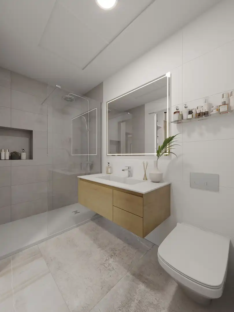 Baño de Planta baja en venta en Los Alcázares con Terraza y Piscina