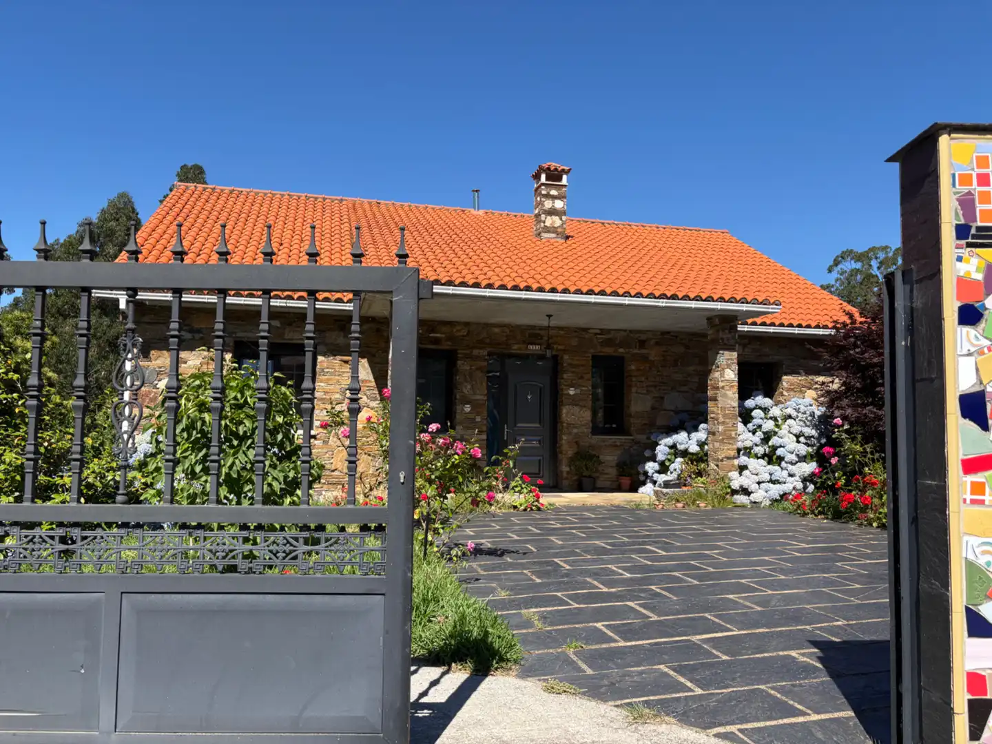 Vista exterior de Casa o chalet en venta en Cedeira con Calefacción, Jardín privado y Horno