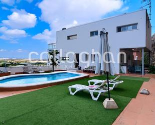 Exterior view of House or chalet for sale in Cullera  with Air Conditioner, Heating and Private garden