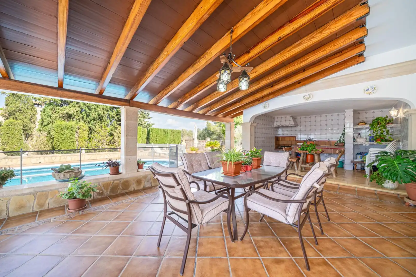 Terrassa de Casa o xalet en venda en Marratxí amb Aire condicionat, Calefacció i Jardí privat