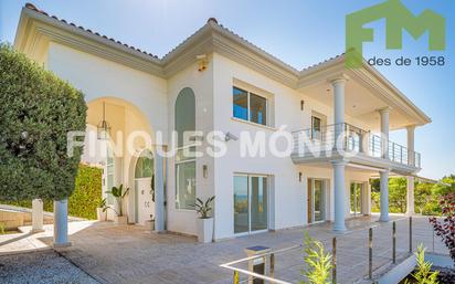 Exterior view of House or chalet for sale in Teià  with Air Conditioner, Heating and Private garden