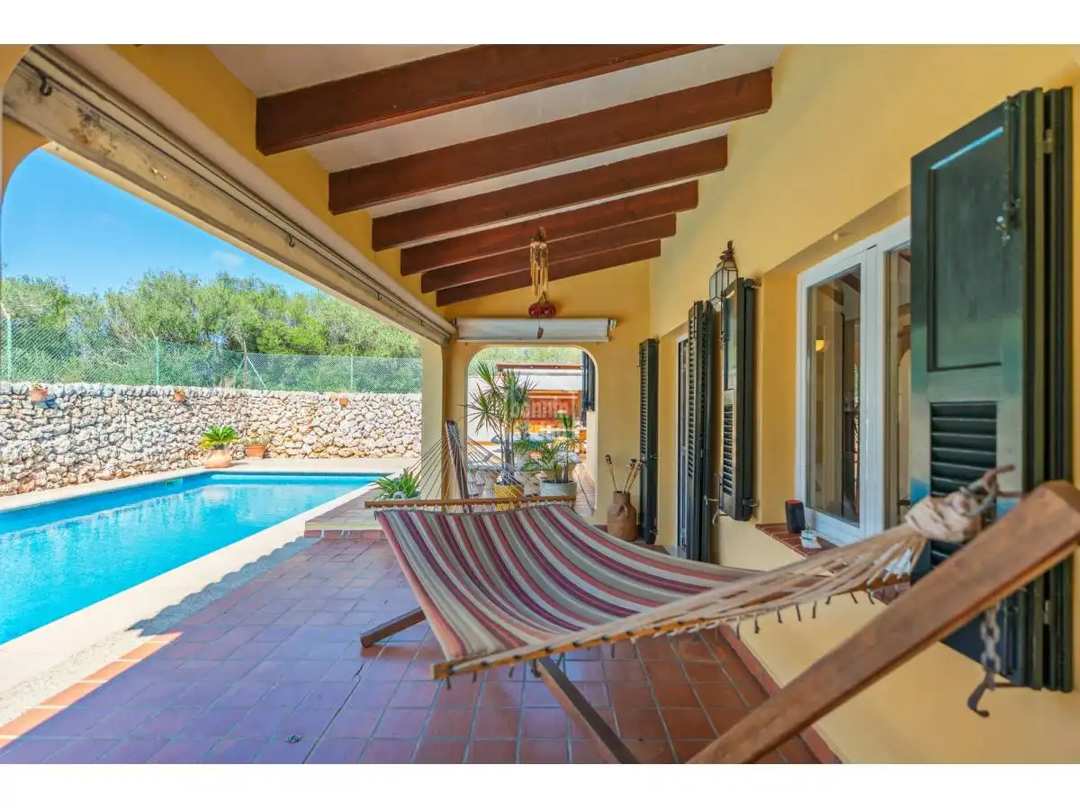 Jardí de Casa o xalet en venda en Es Castell amb Calefacció, Jardí privat i Terrassa