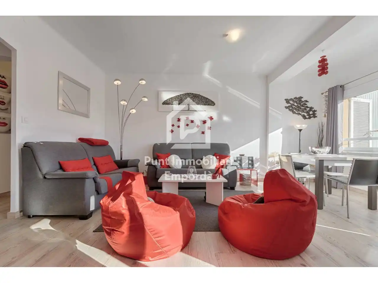 Sala de estar de Piso en venta en Centre
