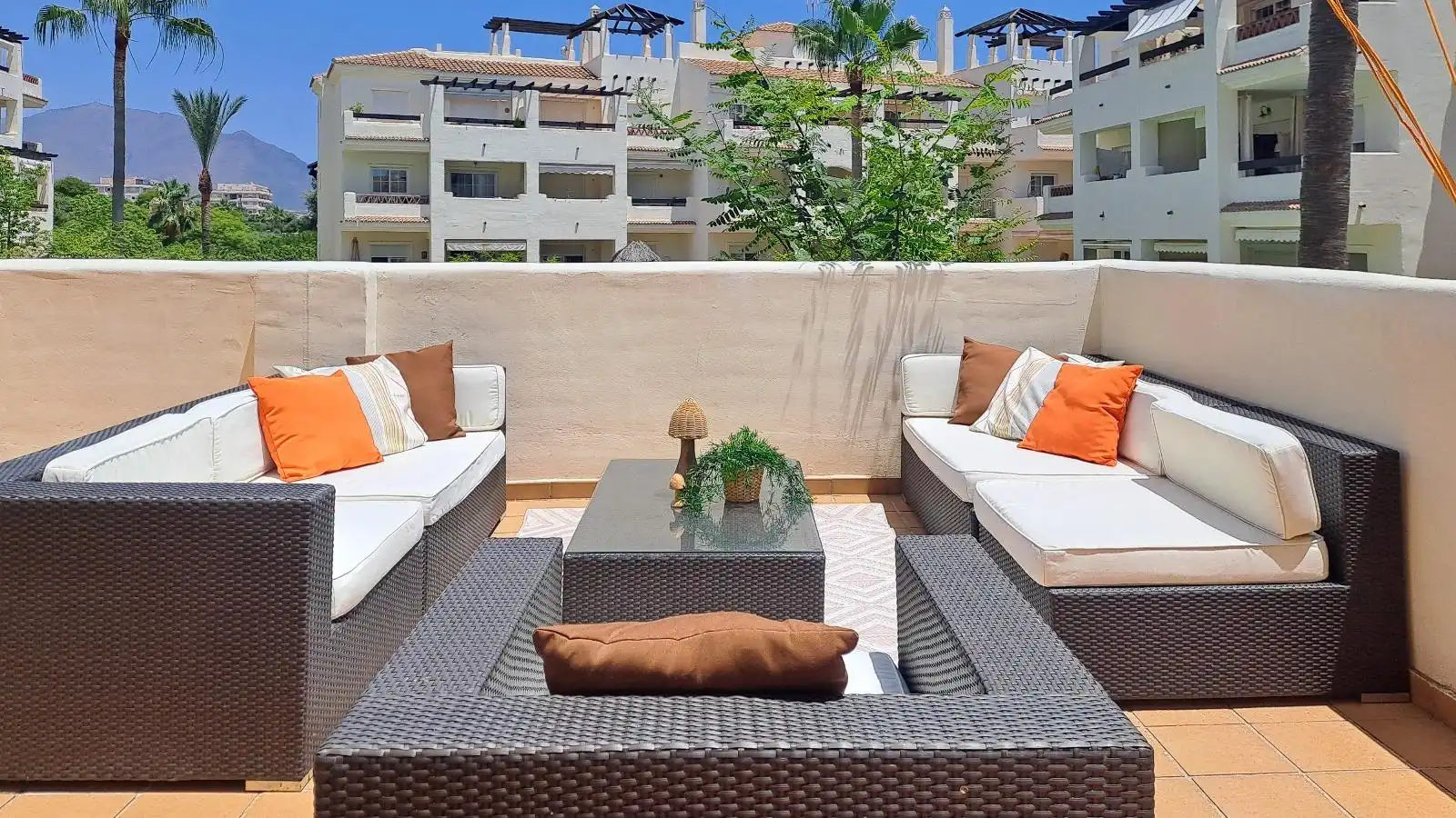Terraza de Apartamento en venta en Casares con Jardín privado, Terraza y Amueblado