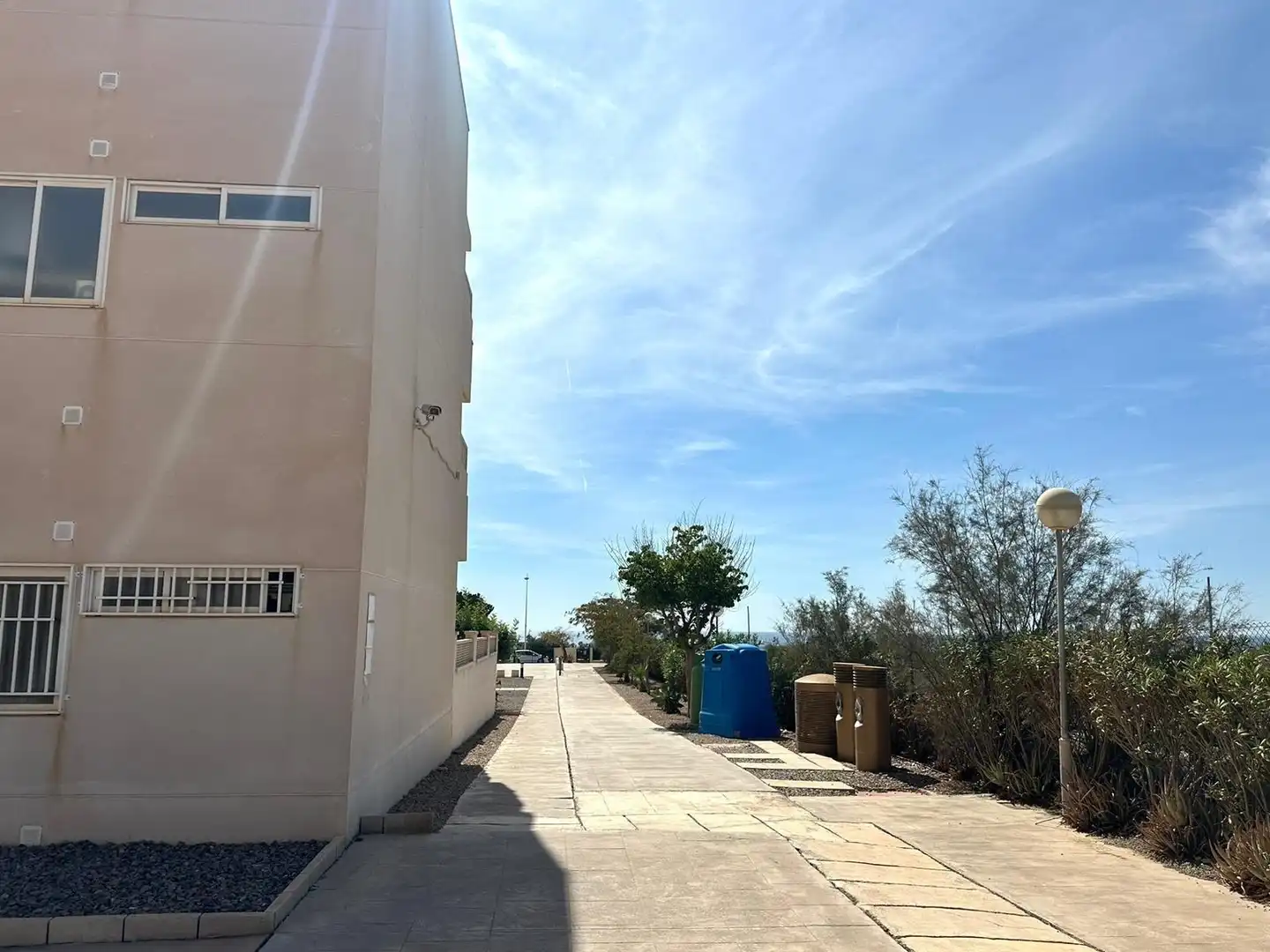 Vista exterior de Planta baja en venta en Almería