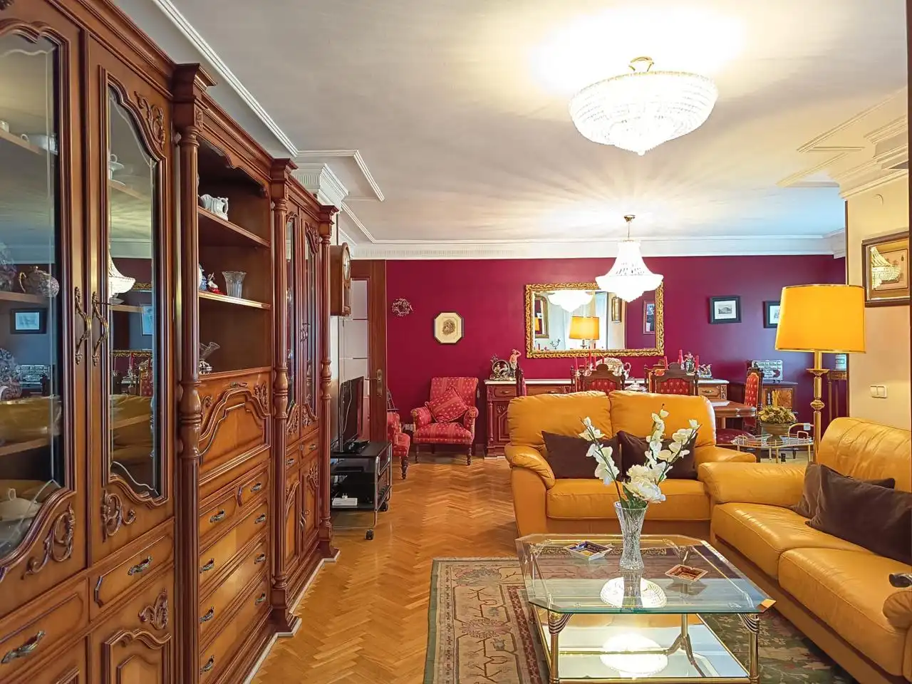 Sala de estar de Piso en venta en Madrid con Aire acondicionado, Calefacción y Jardín privado