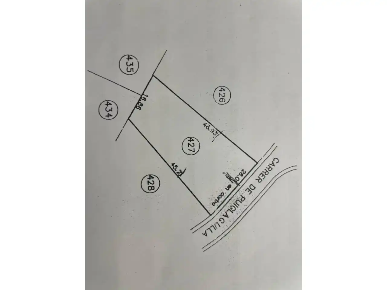 Residential land for sale in Calle de Puiglagulla 56, imagen 12