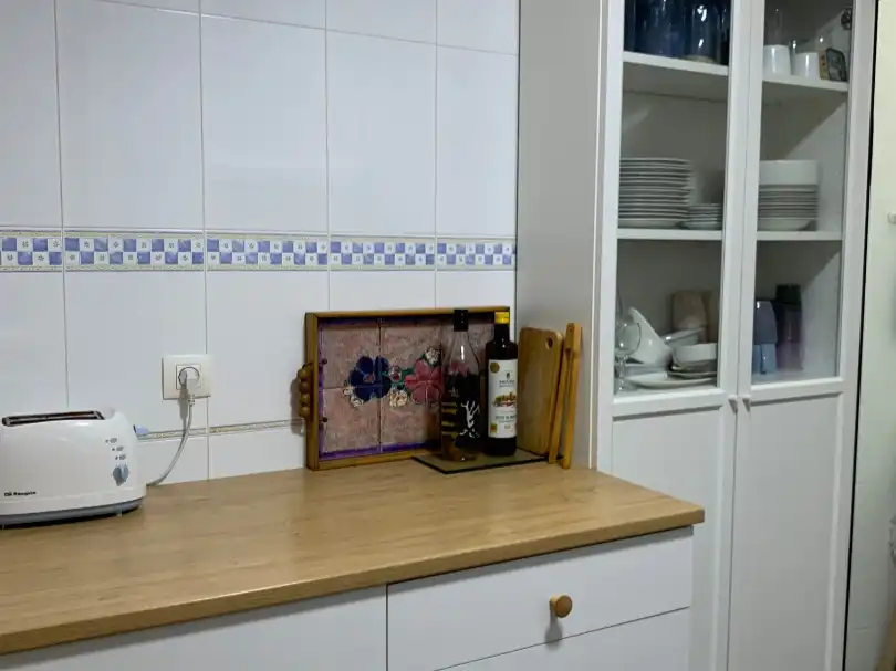 Kitchen of Flat for sale in Navalagamella, Madrid