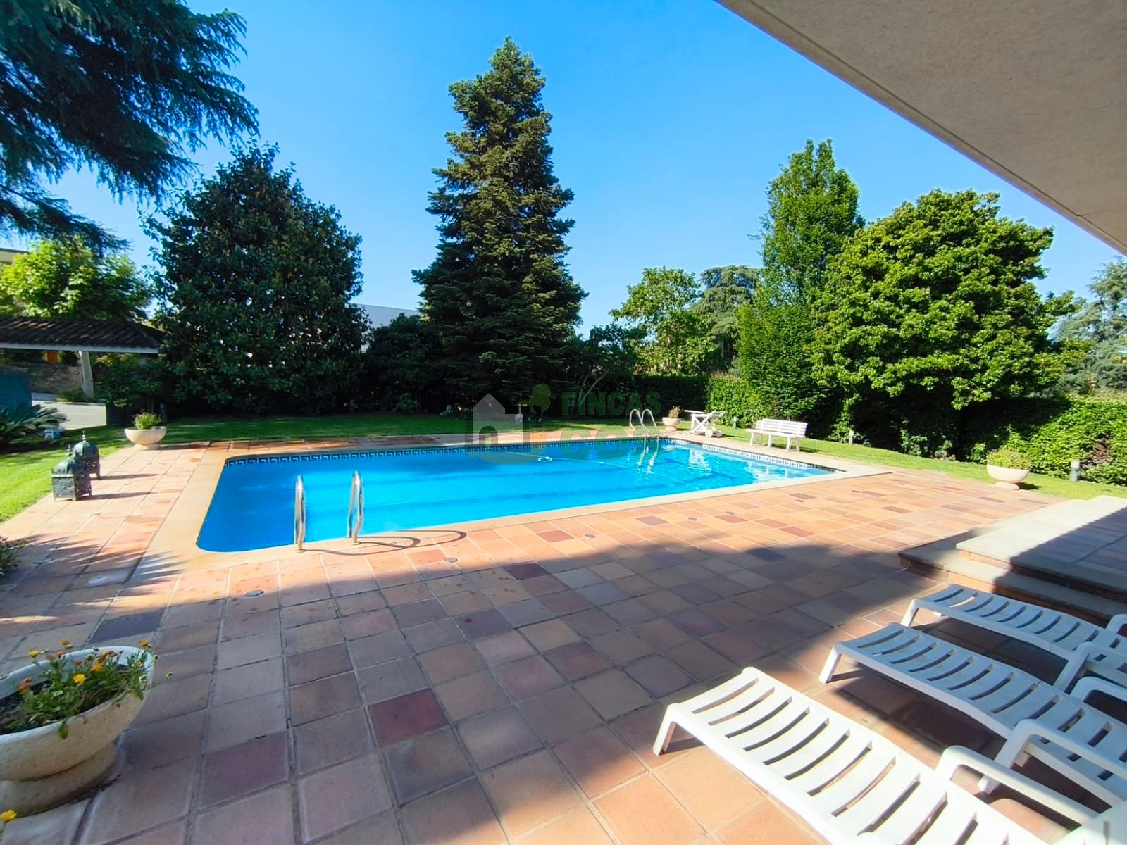 Swimming pool of House or chalet for sale in La Garriga  with Air Conditioner, Private garden and Terrace