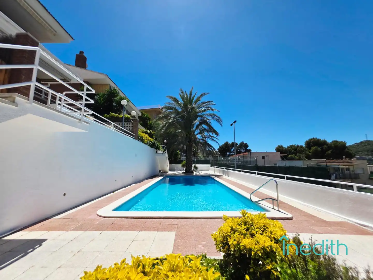 Swimming pool of Detached homes for sale in Castelldefels  with Heating, Private garden and Terrace