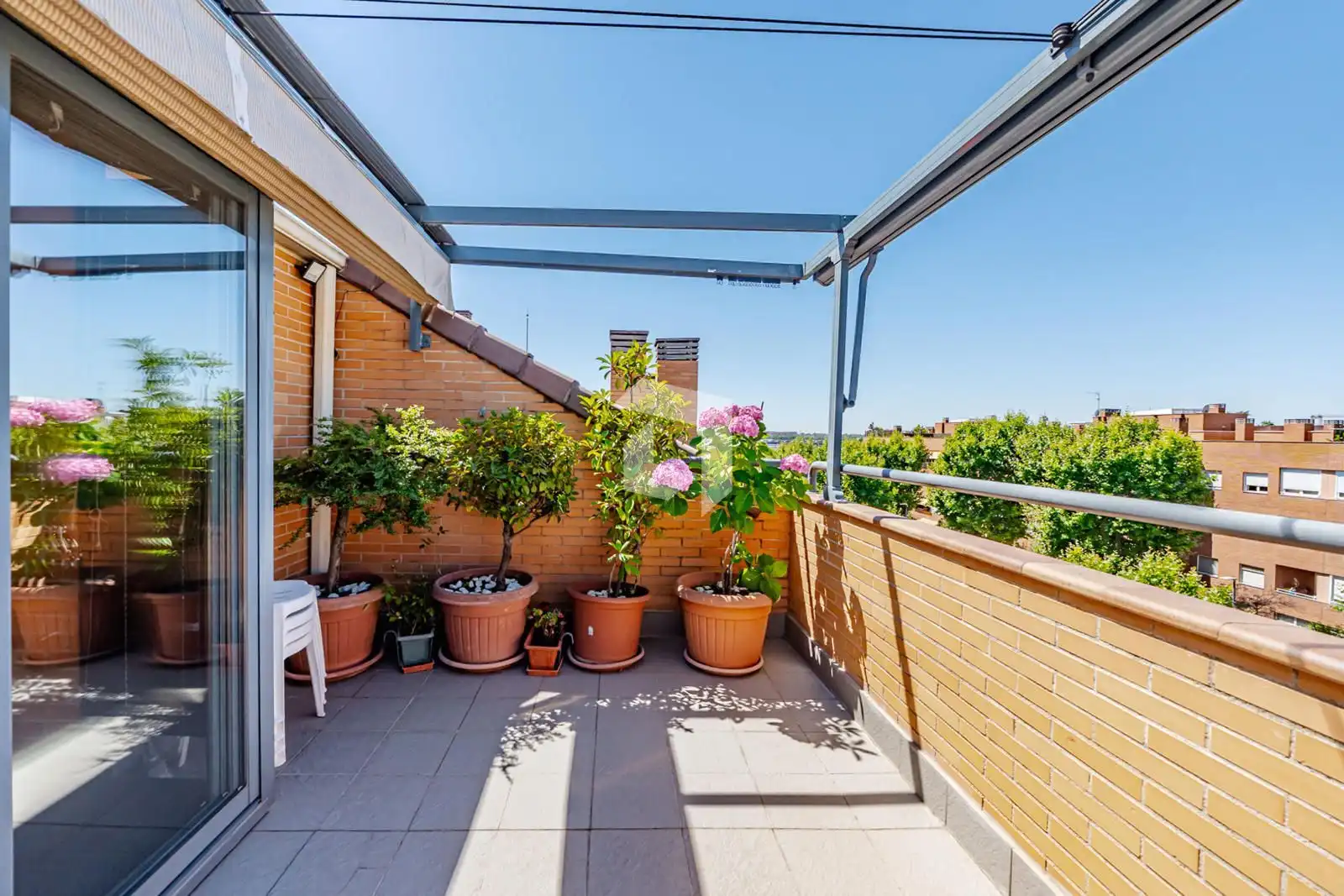 Terraza de Ático en venta en Pozuelo de Alarcón con Aire acondicionado, Calefacción y Terraza