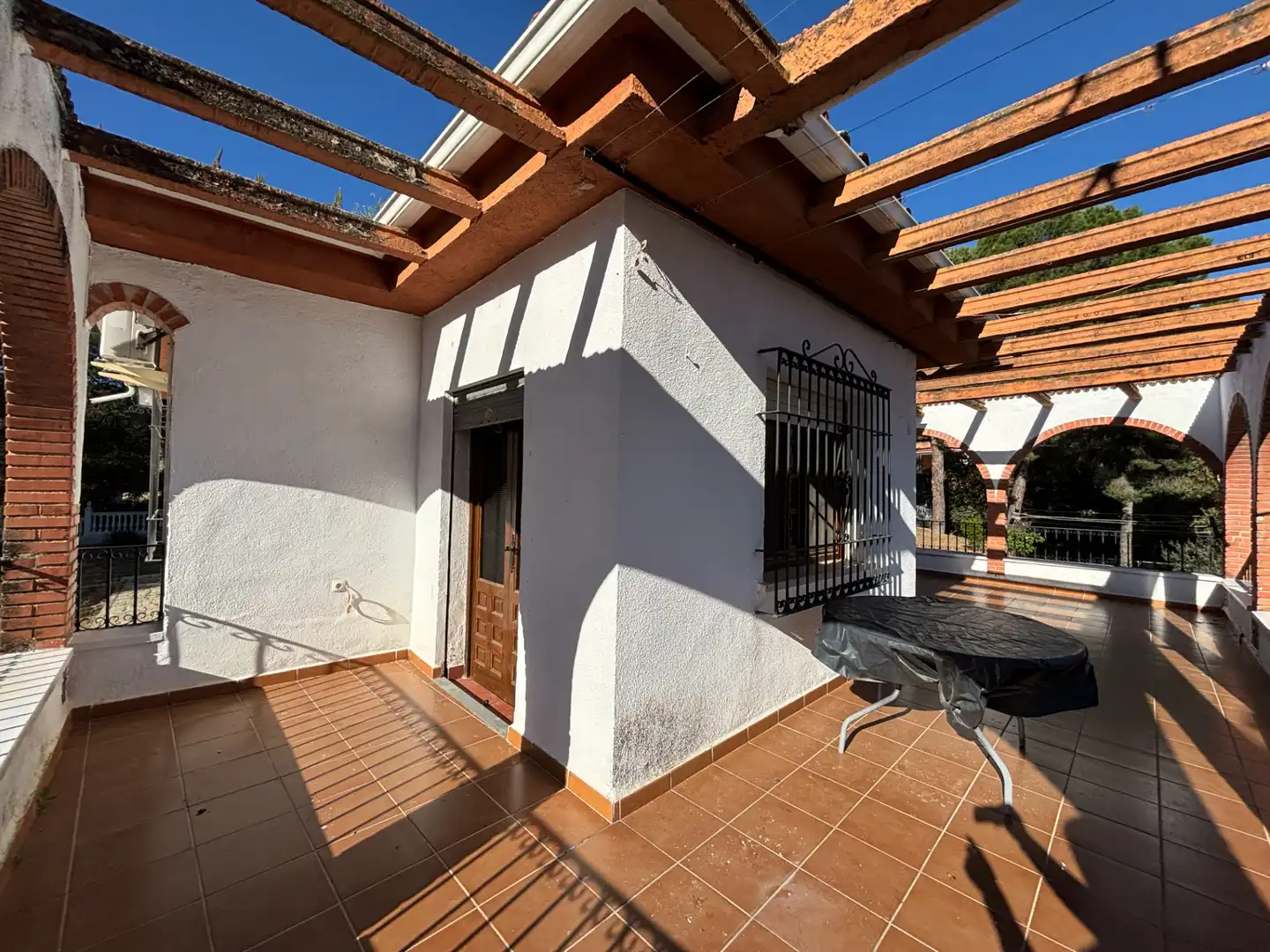 Terraza de Finca rústica en venta en Andújar con Aire acondicionado, Terraza y Piscina