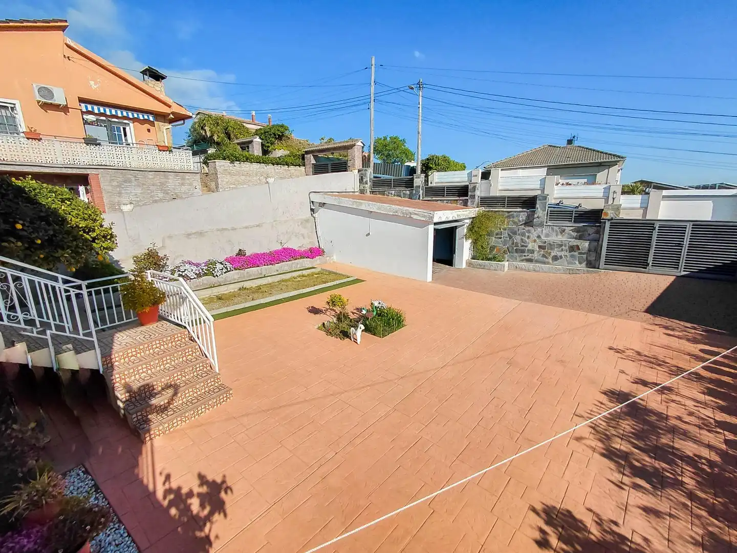 Terraza de Casa o chalet en venta en Els Hostalets de Pierola con Aire acondicionado, Jardín privado y Terraza