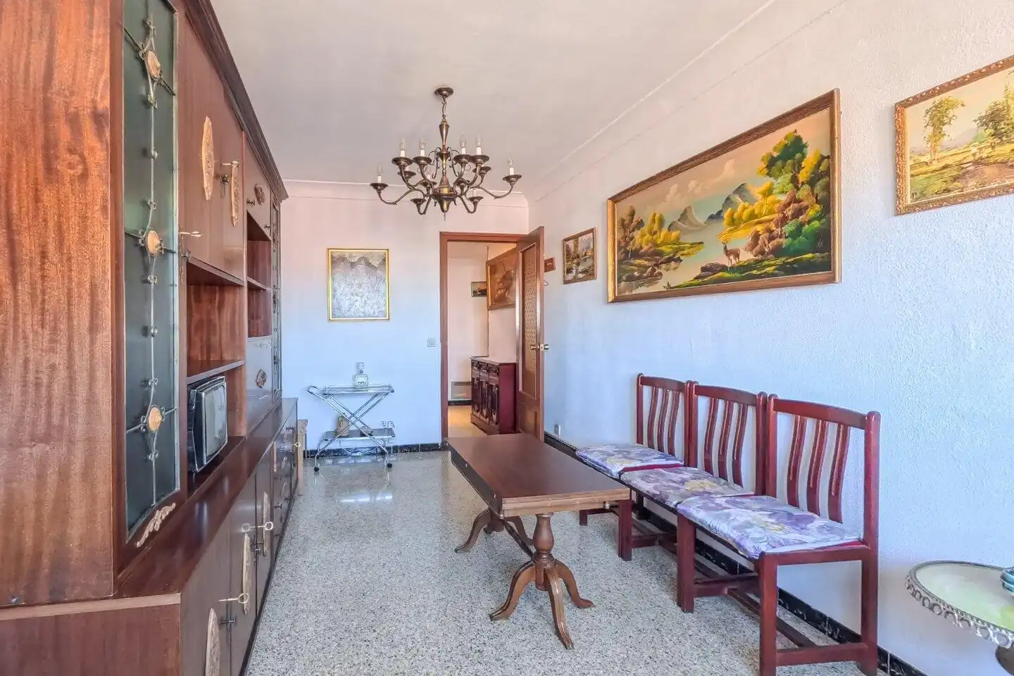Sala d'estar de Pis en venda en Zaragoza
