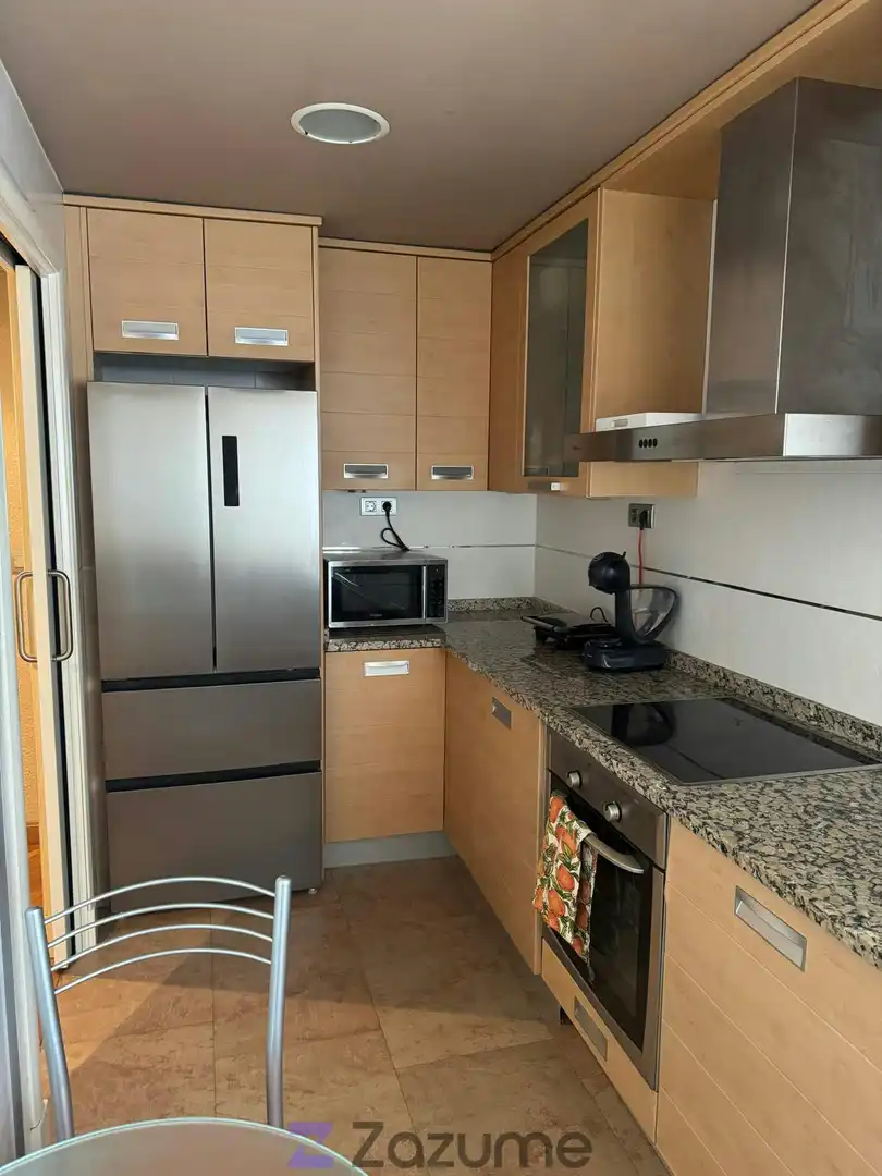 Kitchen of Flat for rent in Zaragoza  with Air Conditioner, Heating and Parquet flooring