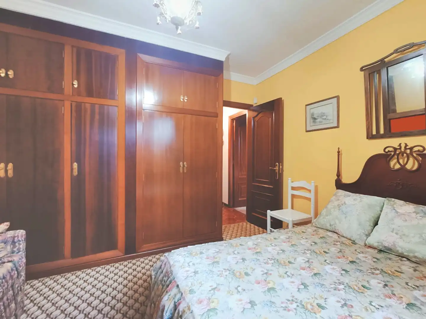 Schlafzimmer von Haus oder Chalet zum Verkauf in Narón mit Heizung, Privatgarten und Ofen