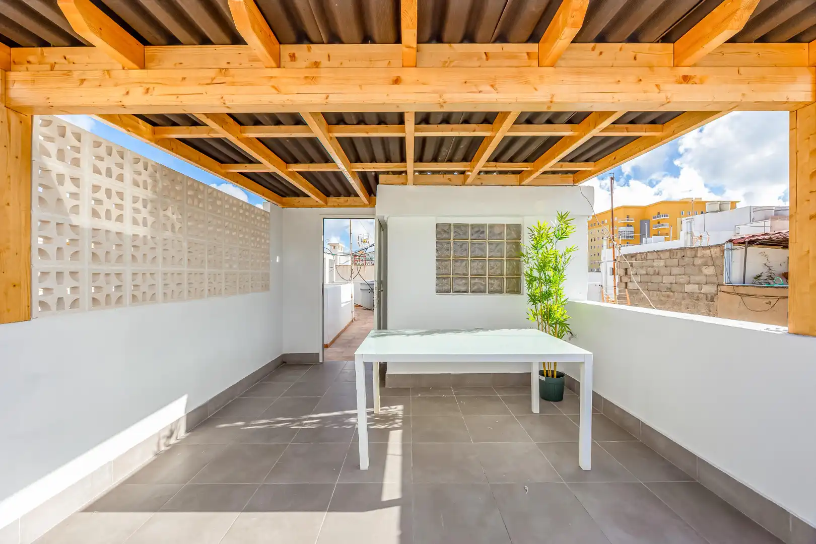 Terrace of Flat for sale in Las Palmas de Gran Canaria  with Terrace, Furnished and Balcony