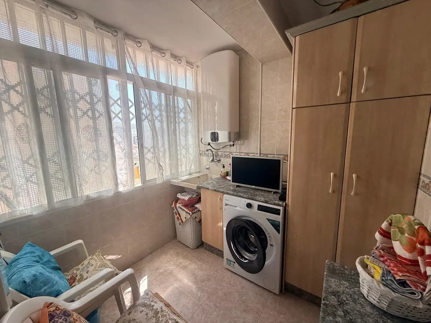 Cocina de Piso en venta en Málaga con Terraza