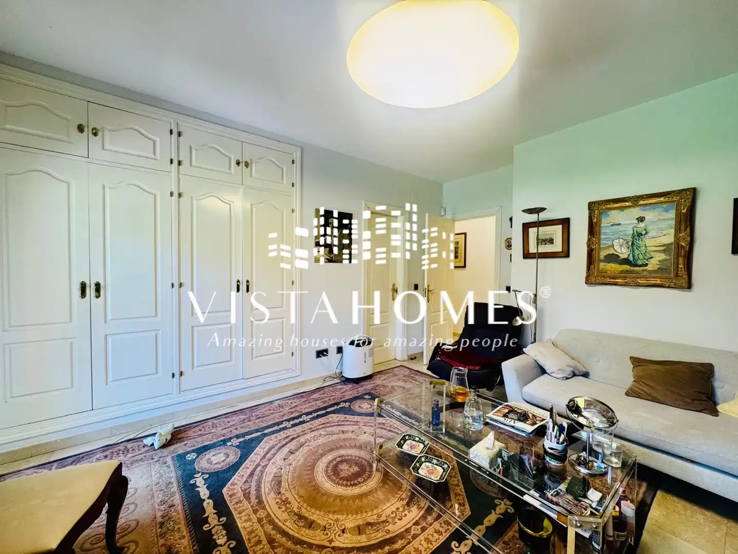 Living room of Houses for sale in Ciudalcampo  with Air Conditioner, Heating and Private garden