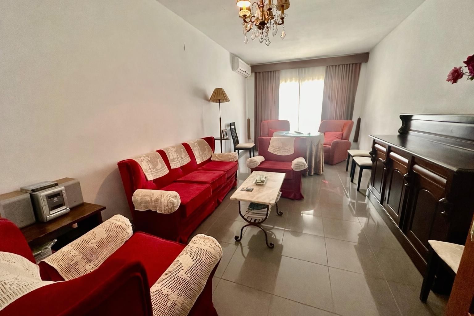 Living room of Flat for sale in Fuente Obejuna  with Air Conditioner and Terrace