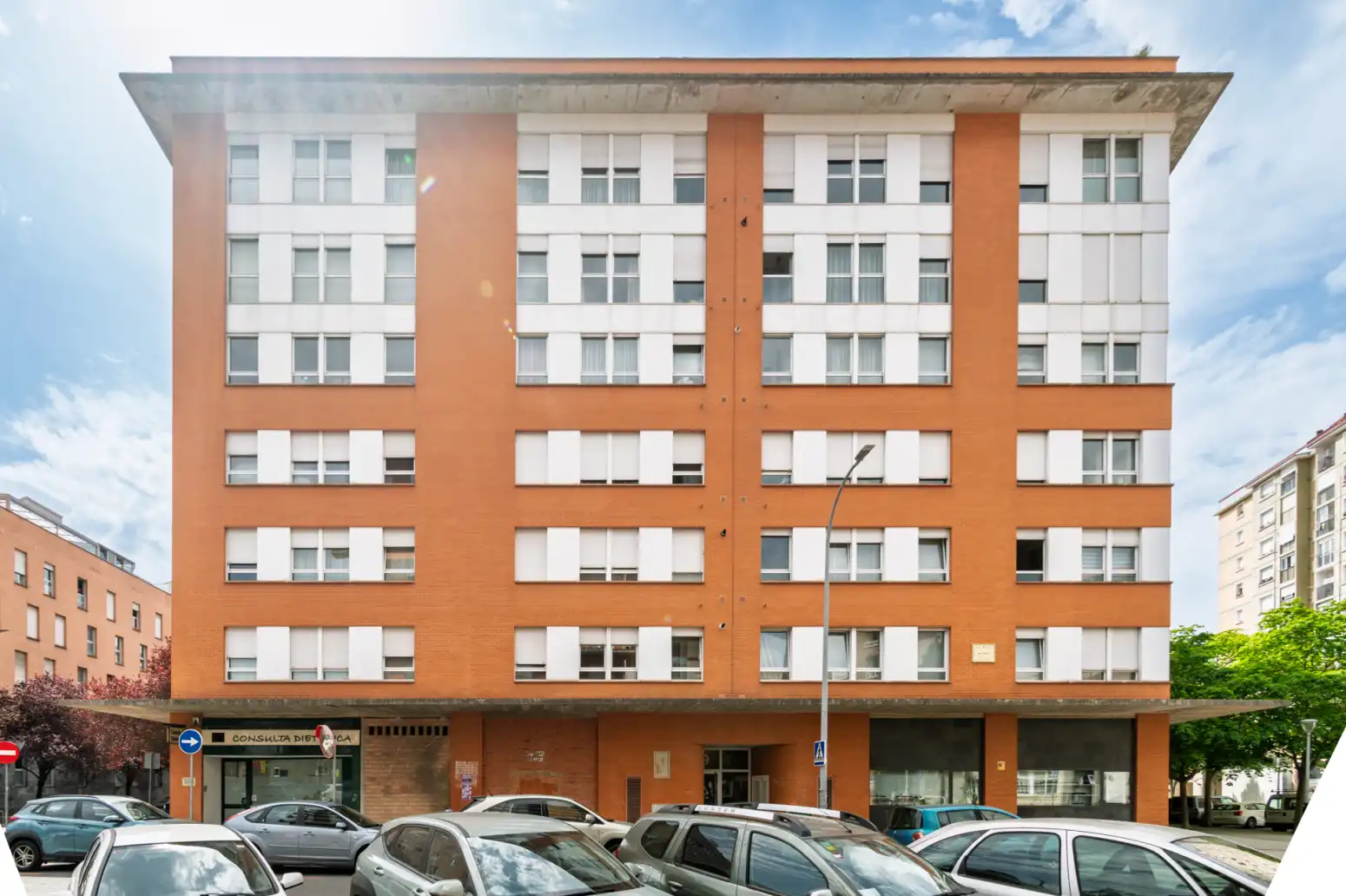 Exterior view of Flat for sale in  Pamplona / Iruña  with Heating, Parquet flooring and Storage room