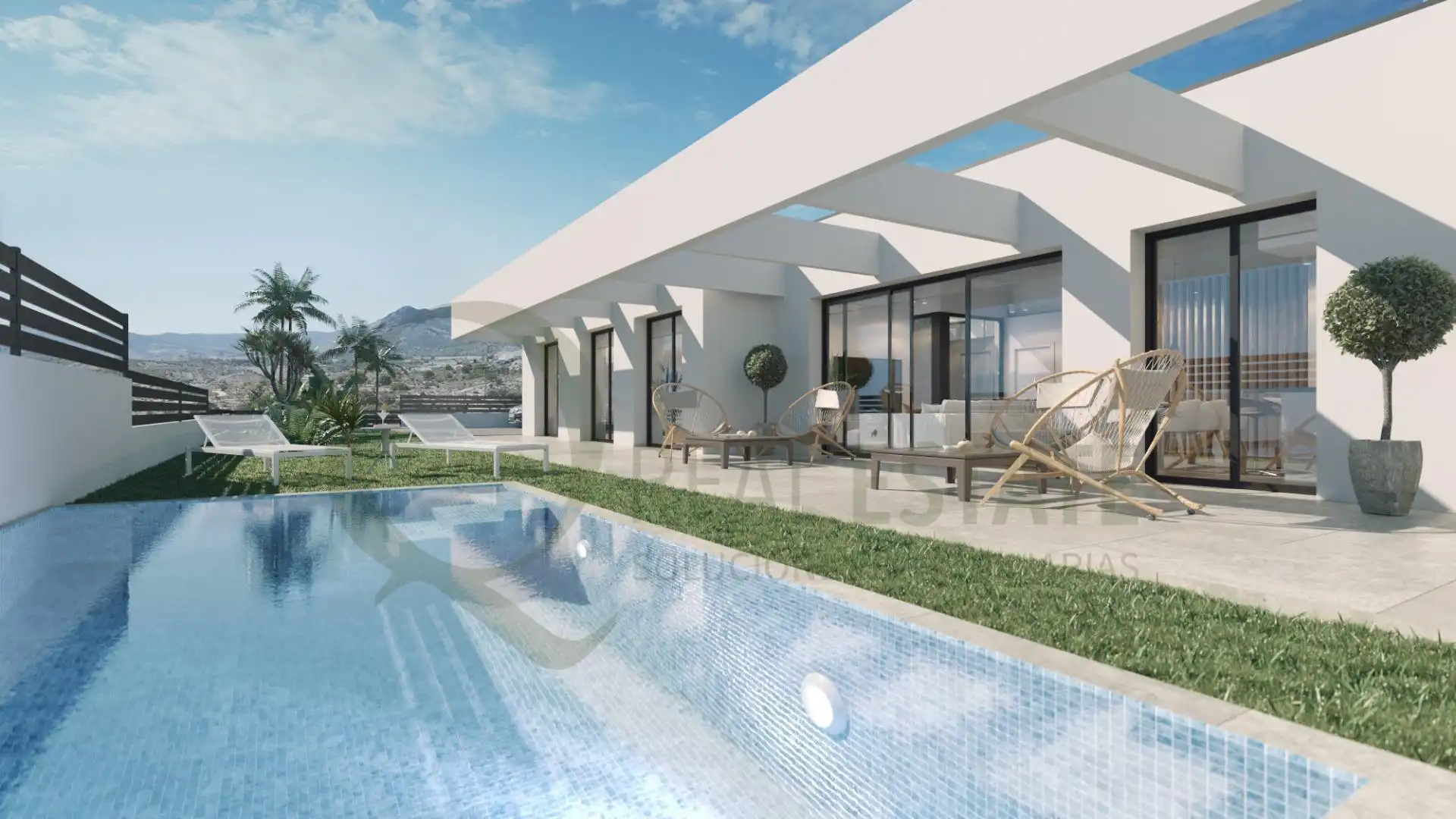 Villa mit Terrasse zum Verkauf in Golf Bahía, imagen 2