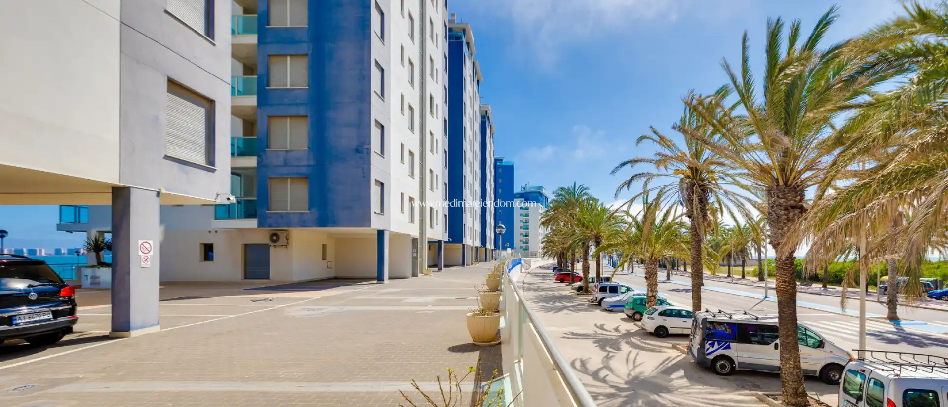 Exterior view of Duplexes for sale in La Manga del Mar Menor  with Air Conditioner, Heating and Private garden