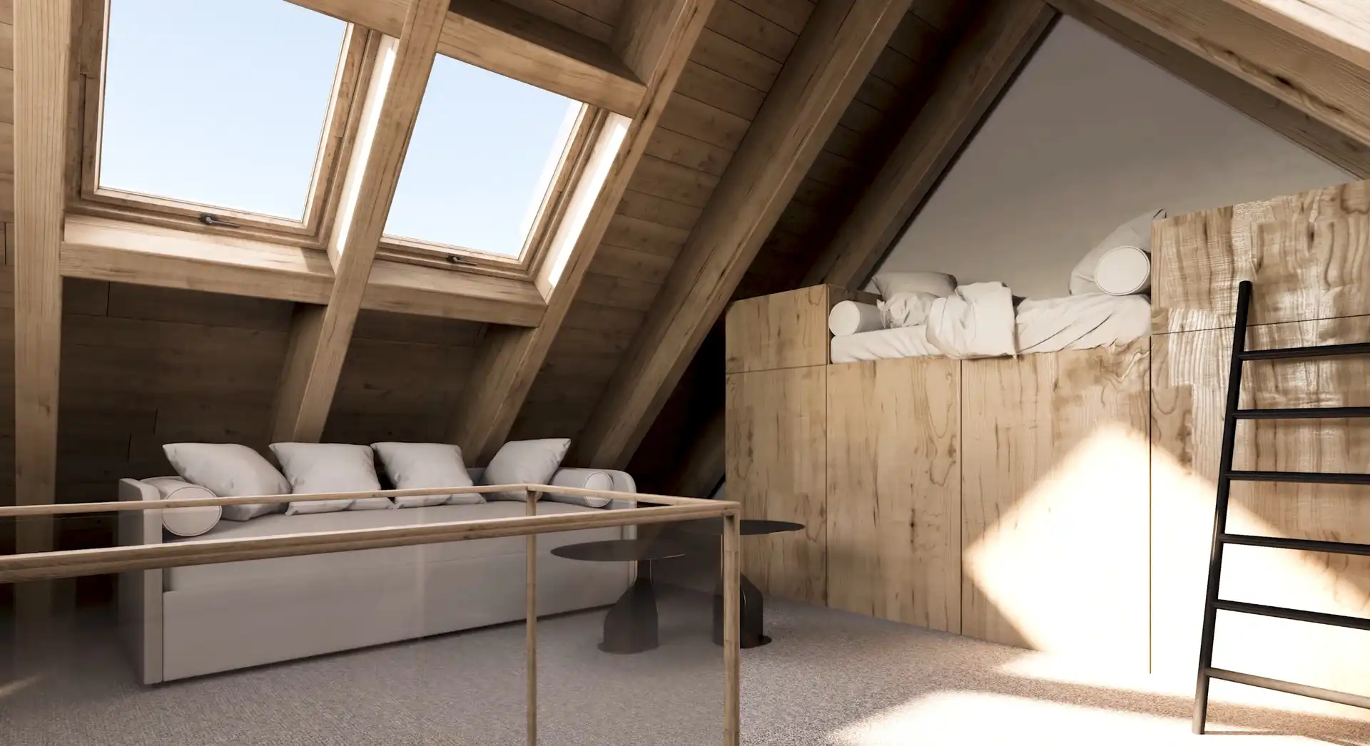 Bedroom of Detached homes for sale in Naut Aran  with Private garden, Terrace and Swimming Pool
