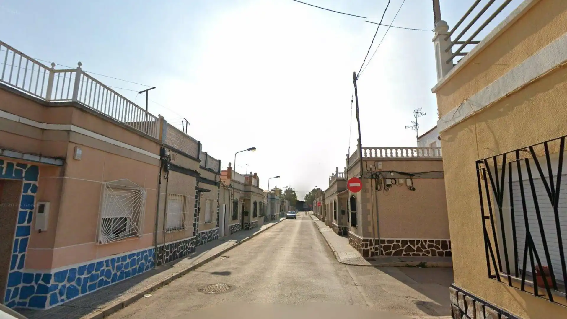 Vista exterior de Casa adosada en venda en Cartagena
