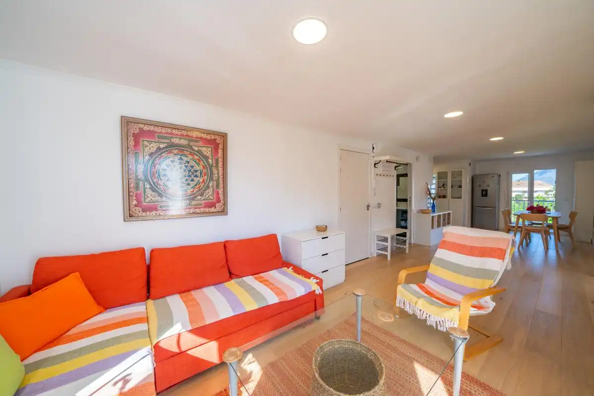 Living room of Flat for sale in Jávea / Xàbia  with Air Conditioner, Heating and Storage room