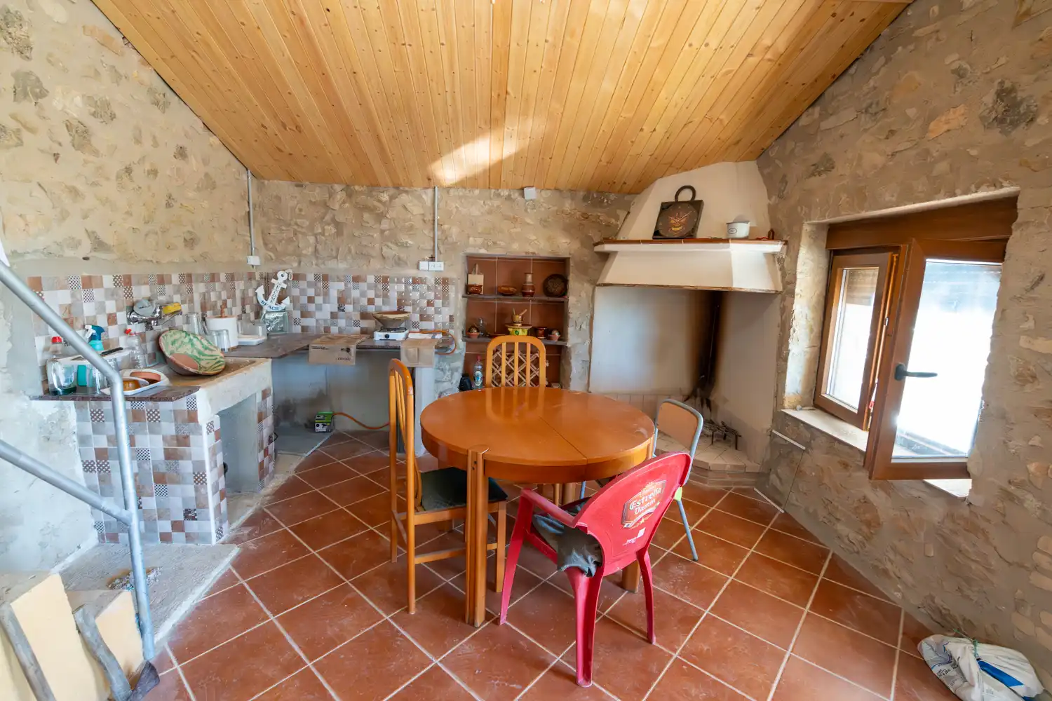 Cuina de Finca rústica en venda en Tortosa amb Terrassa i Traster