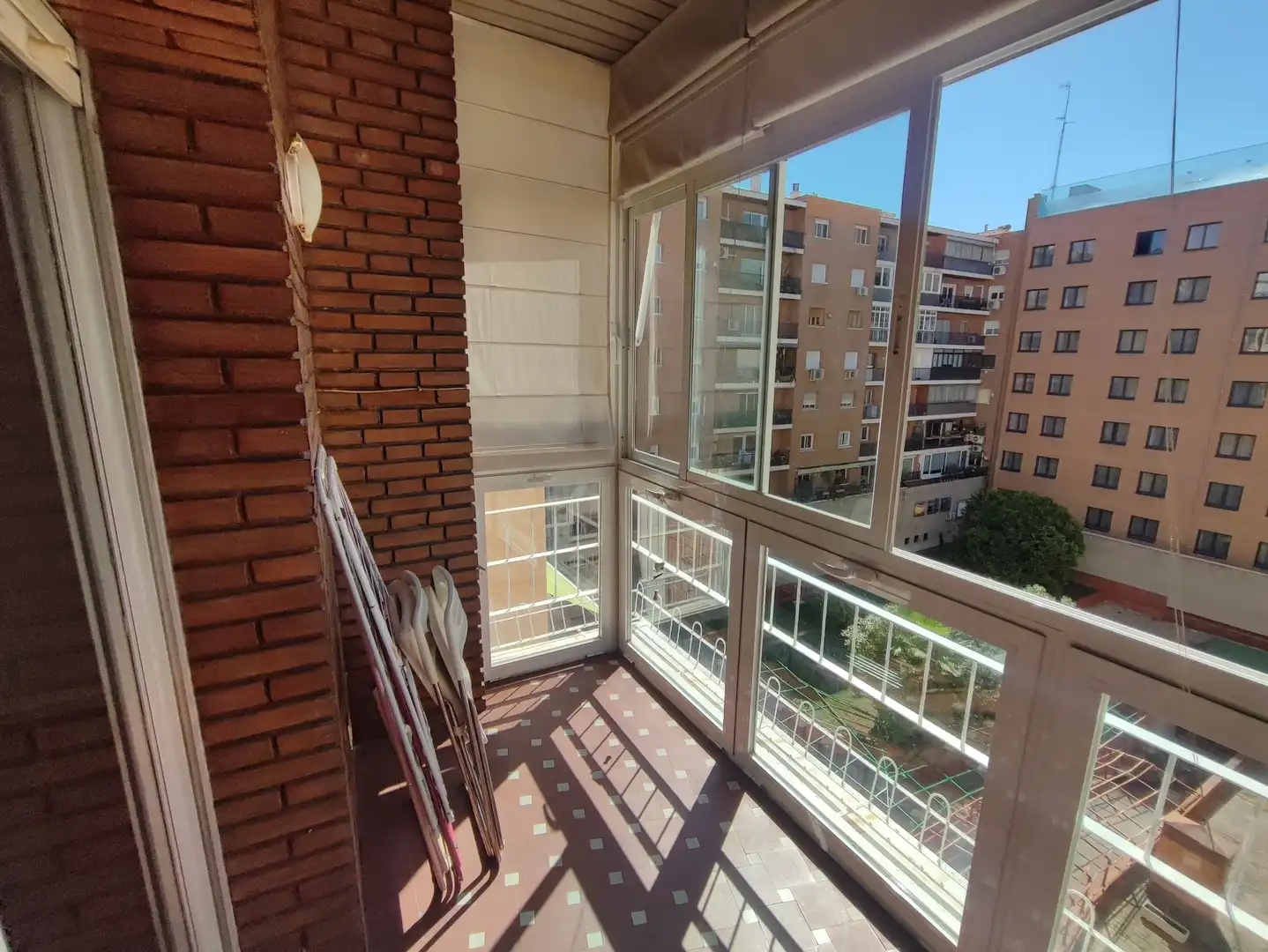 Terraza de Piso de alquiler en Madrid con Aire acondicionado, Calefacción y Terraza
