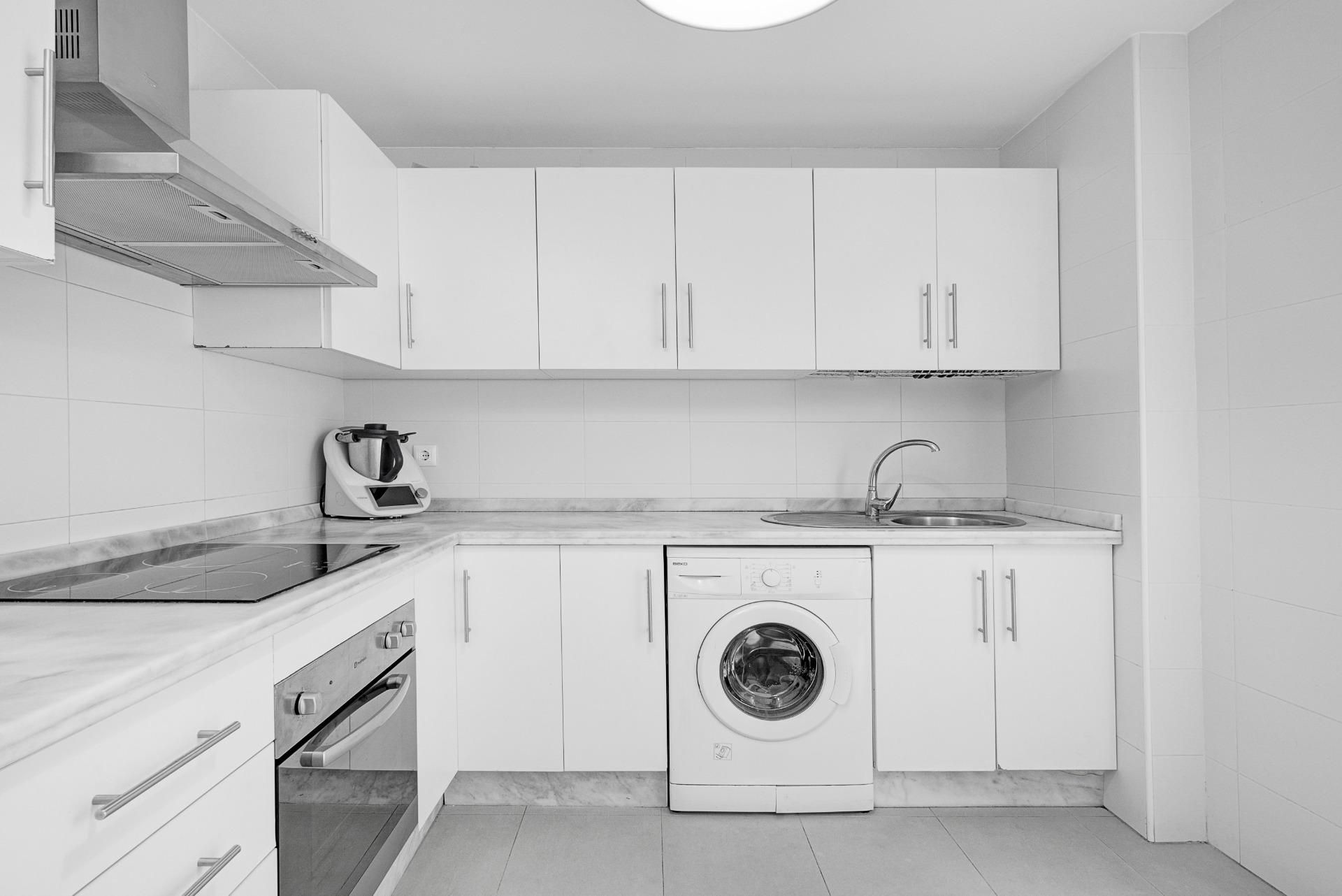 Kitchen of Flat for sale in Motril  with Air Conditioner and Storage room