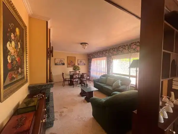 Sala de estar de Casa o chalet en venta en A Guarda   con Calefacción, Jardín privado y Terraza