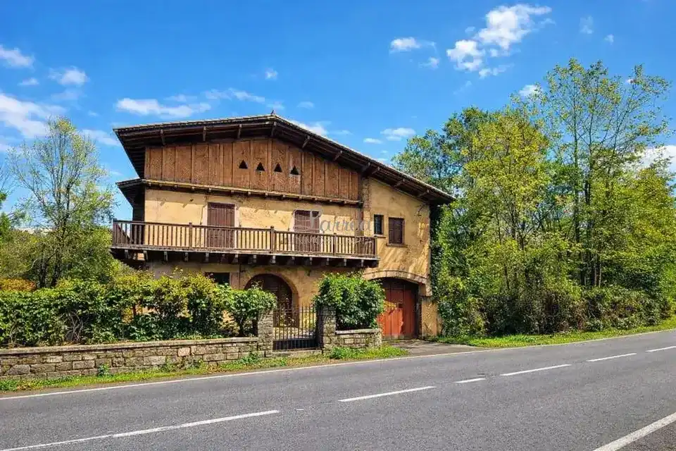 Vista exterior de Casa o chalet en venta en Artea con Calefacción, Jardín privado y Trastero