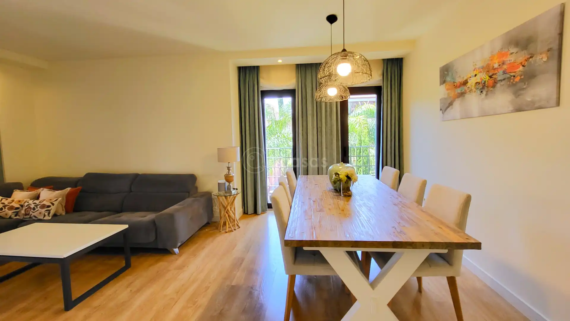 Dining room of Flat for sale in Benalmádena  with Air Conditioner, Terrace and Furnished