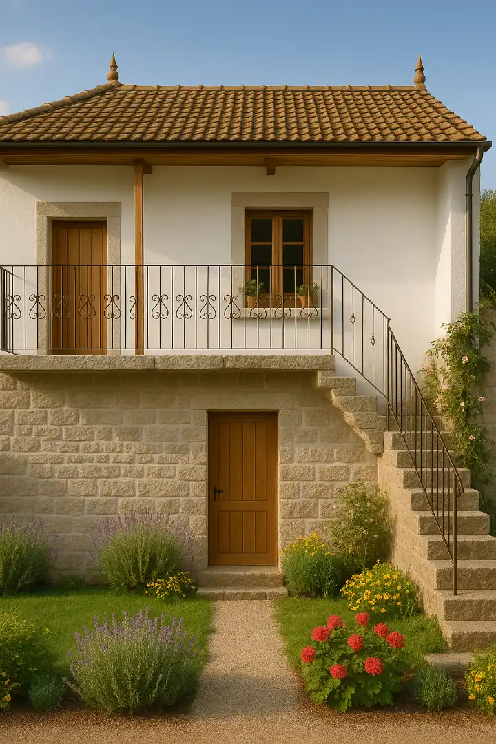 Terraza de Casa o chalet en venta en Covelo con Jardín privado y Balcón